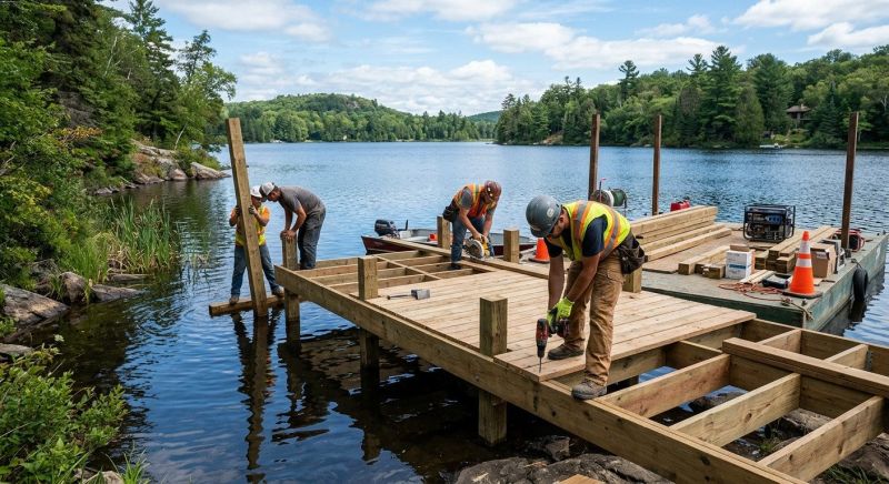 Boat Dock Construction in Olathe, KS