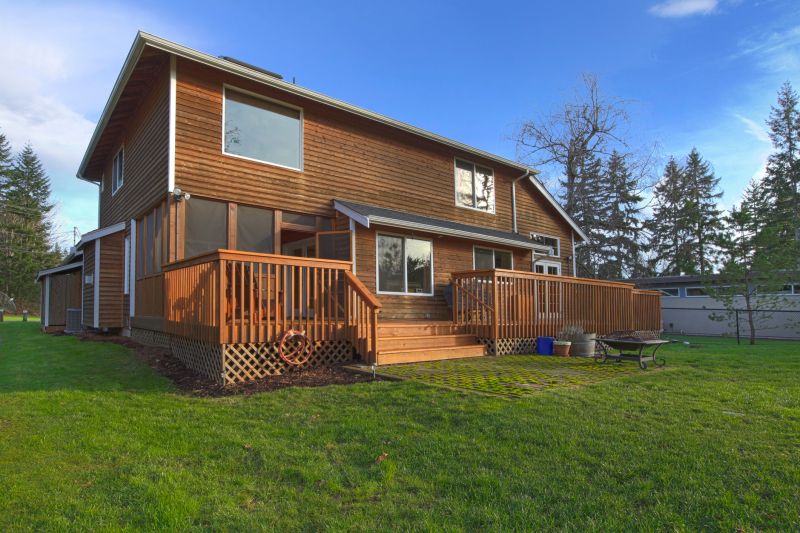 Cedar Deck Installation in Redmond, WA
