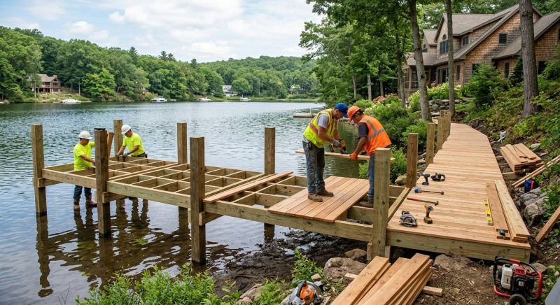 Dock Construction in Alpharetta, GA